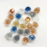 Resin Crystal Cluster Ore Patch DIY Earring Material