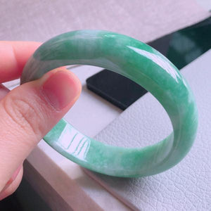 Natural Burmese Emerald Green 54mm-64mm Bracelet Princess Jewelry