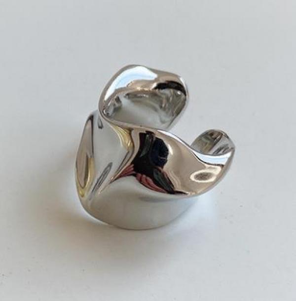 Japanese Style S925 Sterling Silver Ear Clip for Non-Pierced Ears