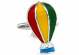iGame Fire Ballon Cufflinks Brass Muti-color