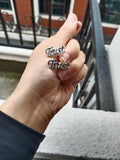 Customized Name Cufflinks for Men - Stainless Steel Personalized Jewelry