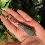 Natural High Labradorite Pendulum Divination Pendant