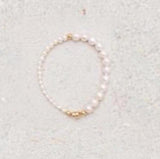 Freshwater Pearl Bracelet Boho Style Ladies Jewelry Big Small Pearl Mashup