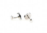 Crystal Cufflinks, Brass Material, Double Sided