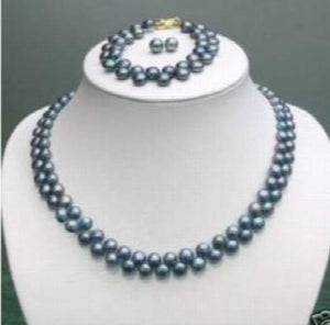 AAA+ Akoya Pearl Jewelry Set 7-8MM