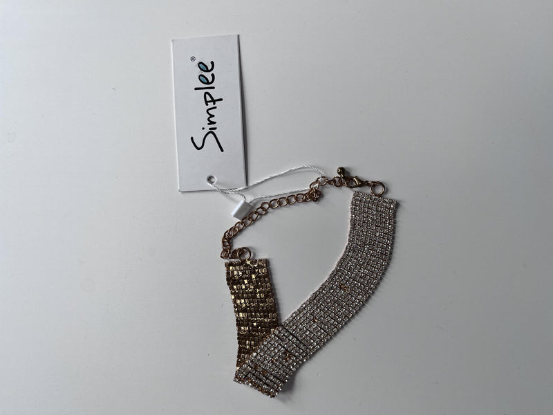 Crystal Rhinestone Choker Wedding Necklace Jewelry