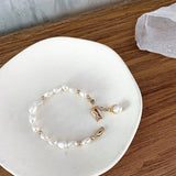Xiaozhong Natural Pearl Aurora Sensitive Temperament Bracelet