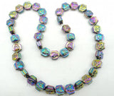 Natural Quartz Crystal Hematite Craft Loose Beads Pendant