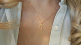 Zodiac Zircon Constellation Pendant Necklace