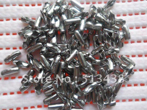 1000pcs Stainless Steel Chain Clasp & Hooks for DIY Necklace, 4*7mm