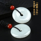 Burmese Jade Flying Dragon Pendant Necklace