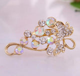 Personality Grape Brooch Jewelry Metal Scarf Wedding Gift