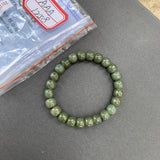 8*7MM Natural Stone Hetian Jade Bracelet Woman Man Gemstone Jewelry Bracelets