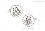 Sunnylink Round Men's Cufflinks for Shirt L1095 17mm