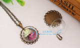 Glass Globe Pendant Set DIY Jewelry Necklace-20mm
