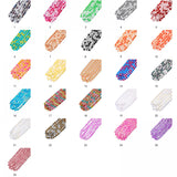 190pcs 10mm Cracked Glass Beads - DIY Bracelet Bangle - 26 Color Options