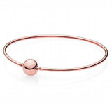 925 Silver Ball Clasp for Essence Rose Pan Bracelet DIY Jewelry
