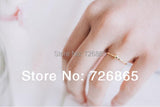 Mini Star Rings Silver Rose Gold-color