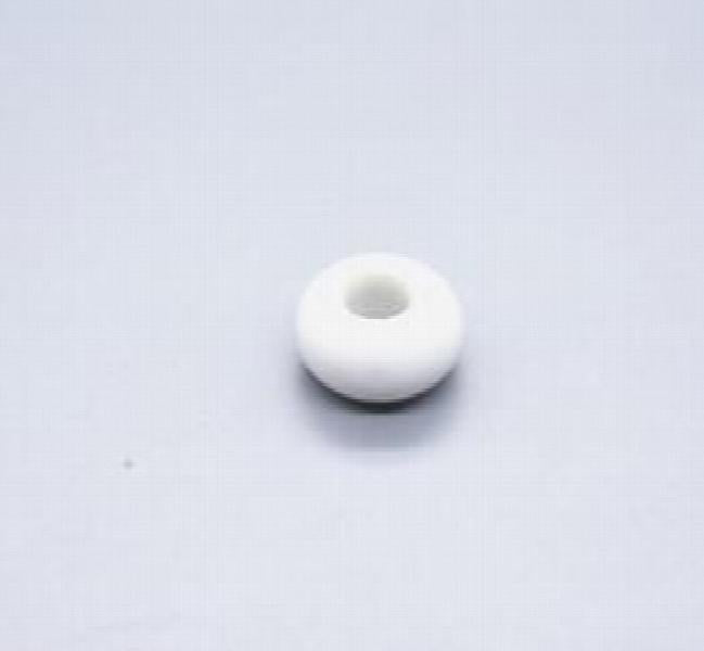 50pcs/bag 16x9mm 6mm Large Hole Ceramic Porcelain Round DIY Beads