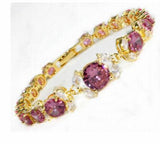 Crystal Bracelet in Pink/Green/Blue/Red