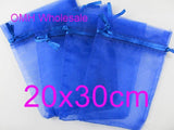 50pcs Dark Wedding Christmas Voile Bag BZ08-9