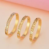 Hiyong Letter Bangle, Name Bangle Charm Bracelets