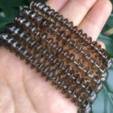 Smoky Quartz Crystal Glass Round Beads 6 8 10mm