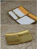 Handcrafted Brass Cut Work Cigarette Case Holder Box