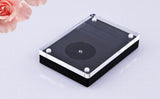 Acrylic Magnetic Gemstone Holder Display Box with Tag