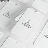PK020 Shape Tag Hang Tag Printing Foil Hang Tag Kids Labels Clothes