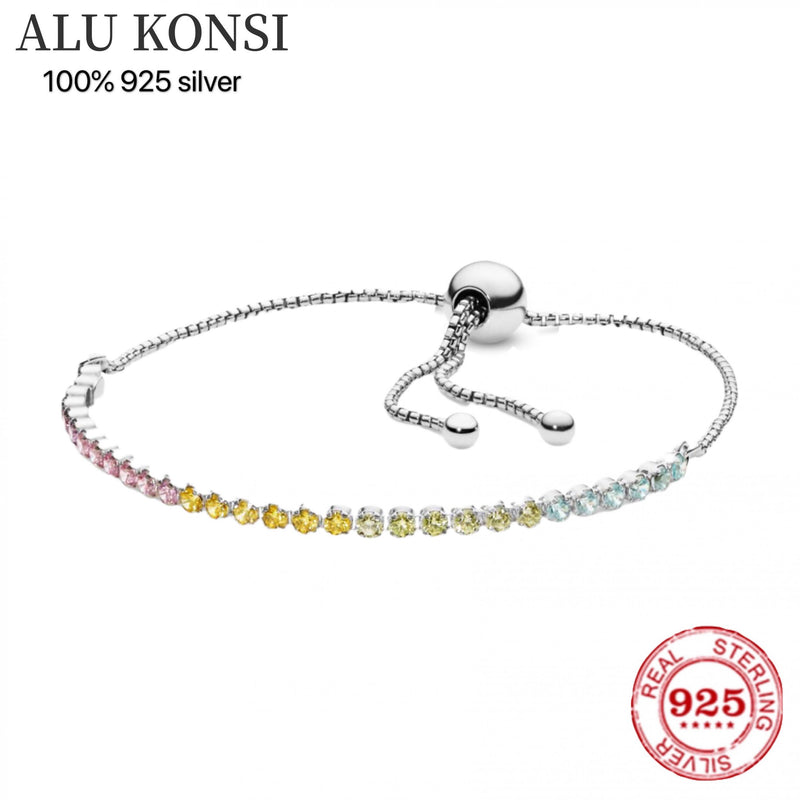 925 Silver Snake Chain Women's Bracelet