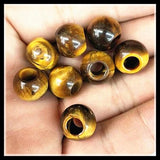 10pcs 12mm Gemstone European Beads for Bracelet Making
