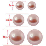 Lavender Freshwater Pearl Earrings Set of 3 Pairs 6-10MM