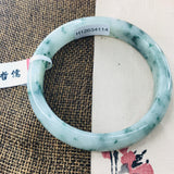 Zheru Jadeite Bracelet Spotted Two-tone 54-62mm Female Princess Jade Bracelet