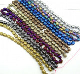 Natural Quartz Hematite Beads Pendant Necklace Accessories