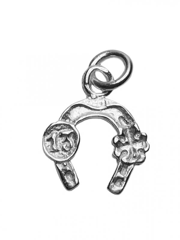 925 Silver Horseshoe Pendant