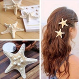 Starfish Sea Star Hair Clip Hairpin Jewelry, 2pcs/lot Beach Accessory