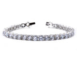 7.5" AAAA CZ Tennis Bracelet, Colorful 5mm CZ, Sparkling CZ Jewelry