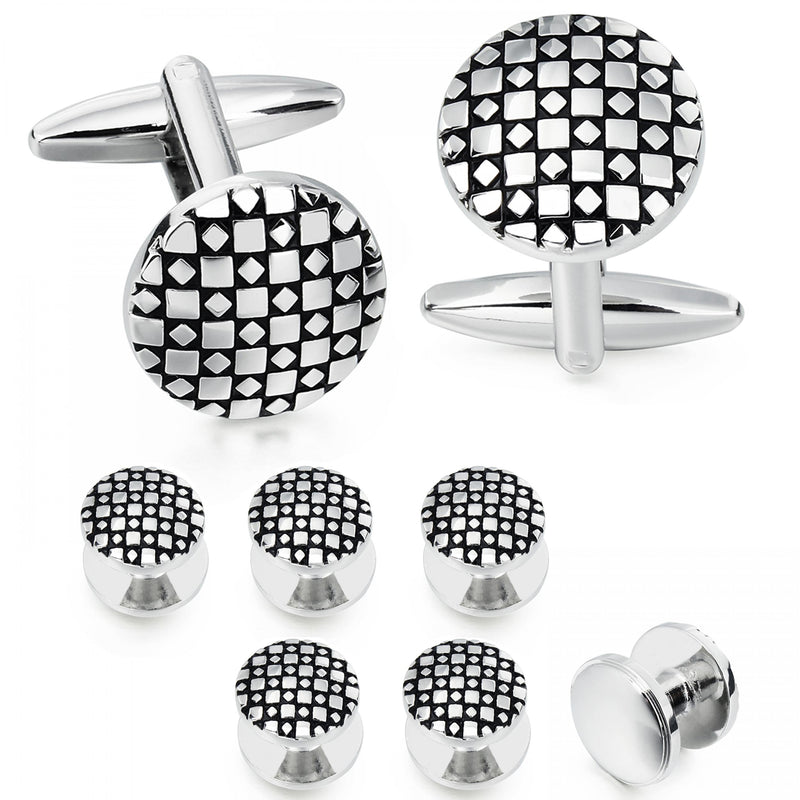 Elegant Cuff Links and Studs Set for Atinuke