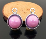 Alloy Cartoon Colorful Lamp Charm Jewelry Pendant