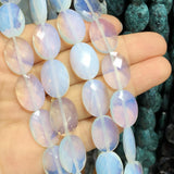 13X18mm Faceted Oval Aquamarines Amethys Labradorite Spacer Beads