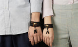 Glowing Dark Moon Dragon Bracelet 108 Beads Buddha Strand Bracelets Bangles