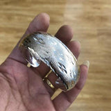 Elegant Silver Bangle Bracelet
