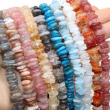 3-12mm Agates Lapis Lazuli Tourmaline Beads Charm DIY Bracelet Necklace