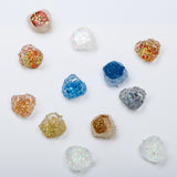 Resin Crystal Cluster Ore Patch DIY Earring Material