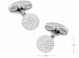 Sunnylink Men's Golf Ball Cufflinks L1538 13mm