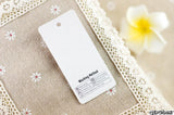Garment Hangtag Labels Sticker Jewelry Tags Business Cards