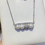 Lady Crystal Pendant Necklace Jewelry