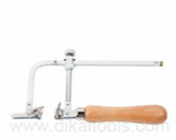 GemTrue Stainless Steel Head + Wooden Handle Jewelers Saw Frame