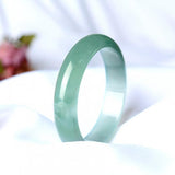 Burmese Jade Light Bracelet 54-62mm Princess Jewelry Gift